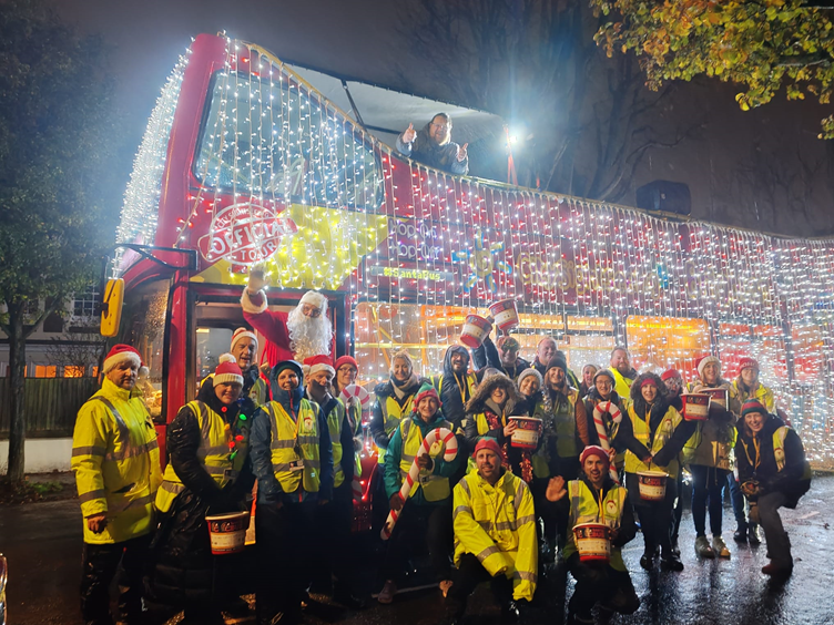 Brighton and Hove Santa Bus